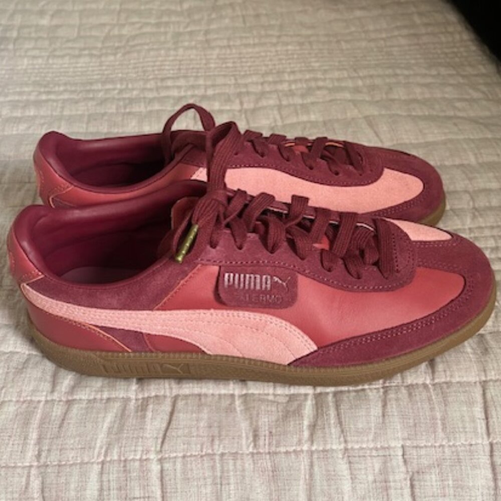 BRAND NEW Puma x Paloma Palermo Lace Up Sneakers Size 42 Regal Red/Passionfruit